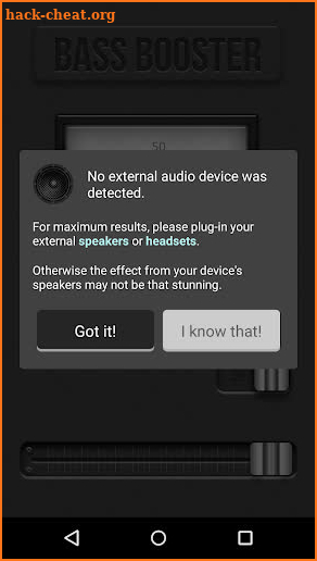 Bass Booster screenshot