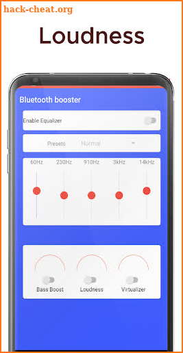 Bass Booster Bluetooth screenshot