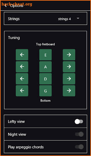 Bass Chords & Scales screenshot