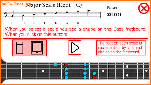 Bass Scales PRO screenshot