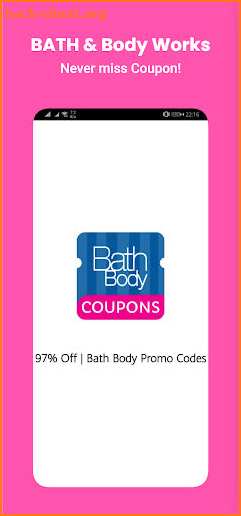 Bath and Body works Coupon screenshot