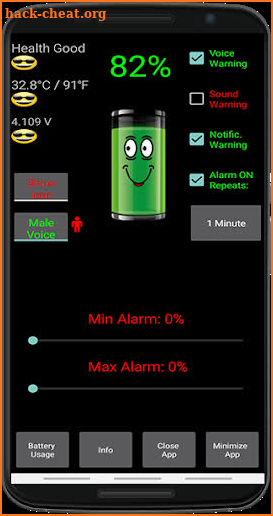 Battery Alarm screenshot