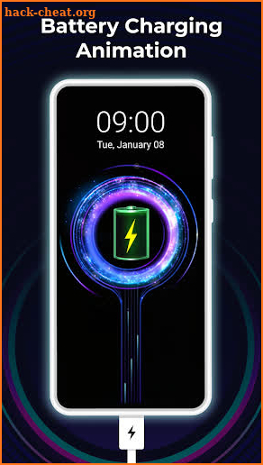 Battery Charging Animation App screenshot