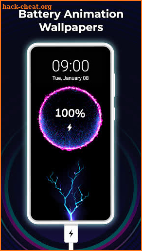 Battery Charging Animation App screenshot