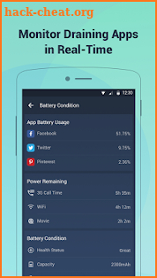 Battery Doctor-Battery Life Saver & Battery Cooler screenshot