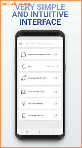 Battery Full Notification - Battery Tracker screenshot