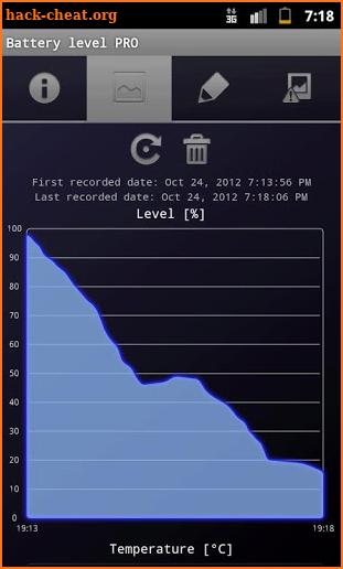 Battery level PRO screenshot