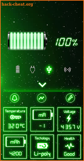 Battery Neon Widget screenshot