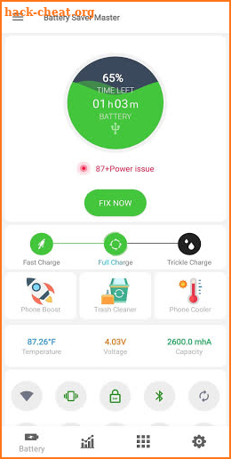 Battery Saver Master, Booster, Cleaner, Cooler screenshot