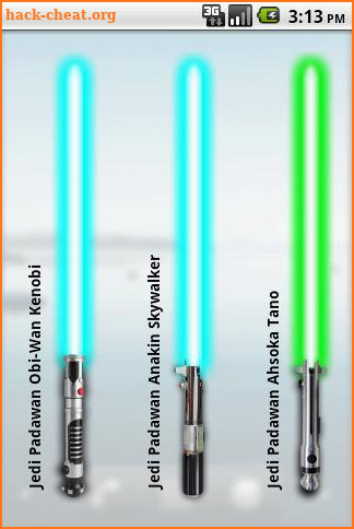 Battery Widget Lightsaber Full screenshot