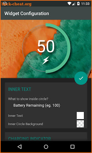 Battery Widget Reborn (Free) screenshot