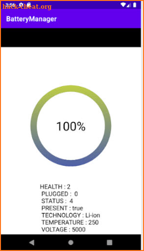 BatteryManager screenshot