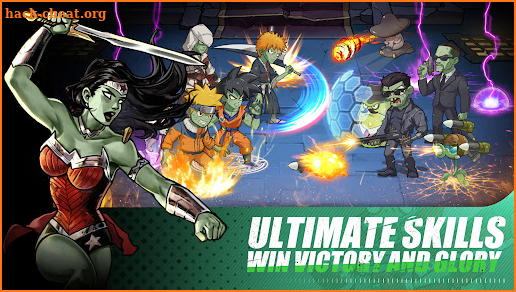 Battle Clicker: Heroes Lineup screenshot