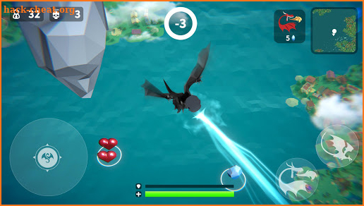 Battle Dragon - Fireball Flight Battle Royale screenshot