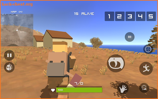 Battle Fire Royale: Craft Survival screenshot