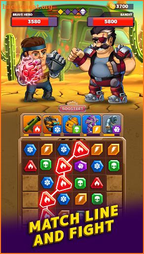 Battle Lines - Puzzle Fighter screenshot