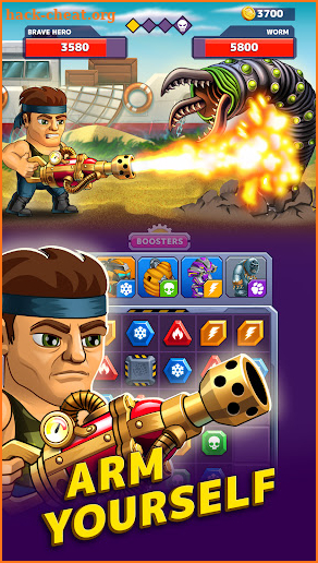 Battle Lines - Puzzle Fighter screenshot