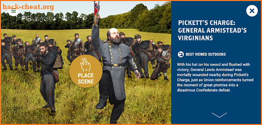 Battle of Gettysburg Augmented Reality Experience screenshot