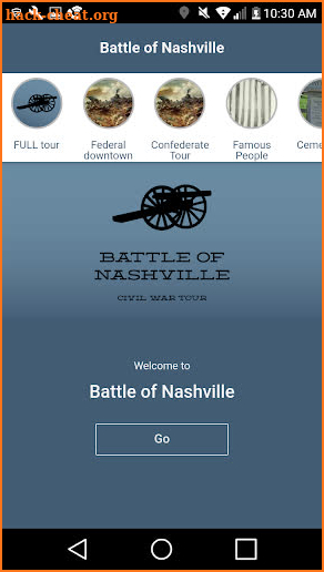 Battle of Nashville Driving Tour screenshot