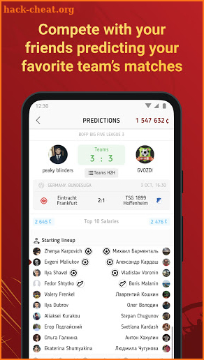 Battle of Predictions - Sports screenshot