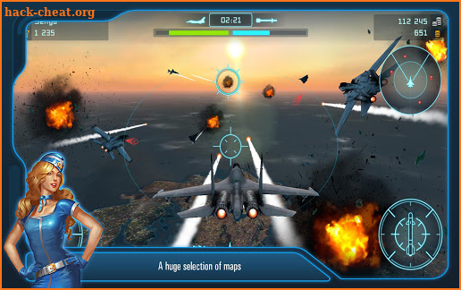 Battle of Warplanes: Airplane Games War Simulator screenshot