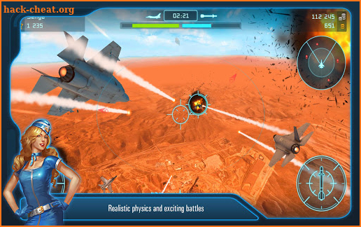 Battle of Warplanes: Airplane Games War Simulator screenshot