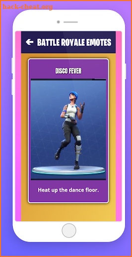 BATTLE ROYALE EMOTES DANCES screenshot