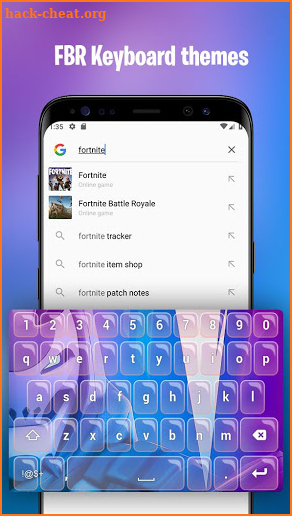 Battle Royale Keyboard Theme for FNBR Season 9 screenshot