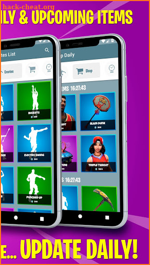 Battle Royale Skins, Emotes & Daily Shop – FBRCat screenshot