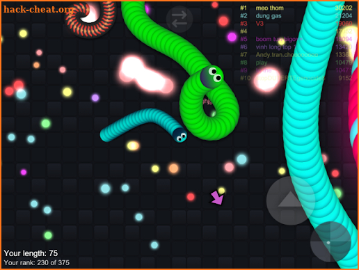 Battle Snake Snither IO Online screenshot