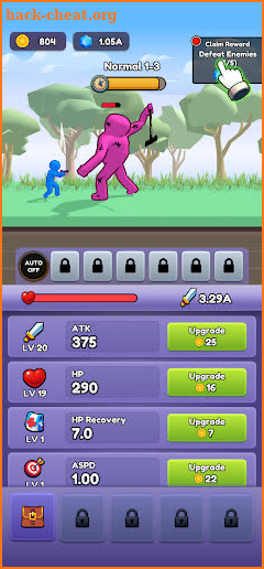 Battle Z: Idle Attack! screenshot