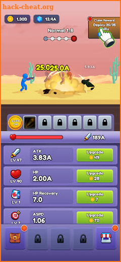 Battle Z: Idle Attack! screenshot