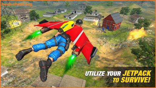 Battleground Jetpack Fire Shooting Game screenshot