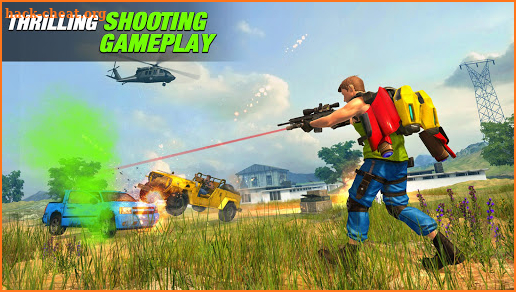 Battleground Jetpack Fire Shooting Game screenshot