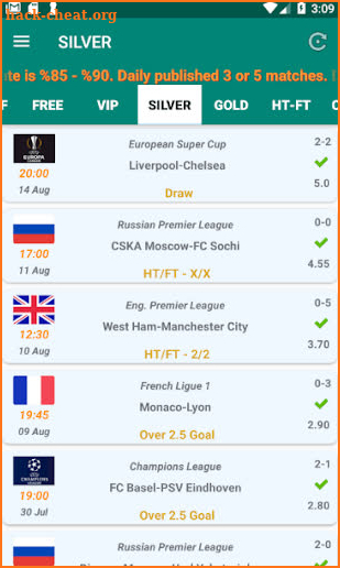 BAW Betting Tips (No Ads) screenshot