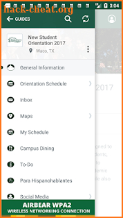 Baylor University screenshot