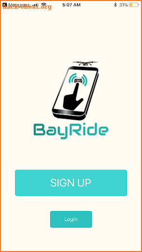 BayRide screenshot