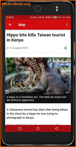 BBC AFRICA - Exclusive news screenshot