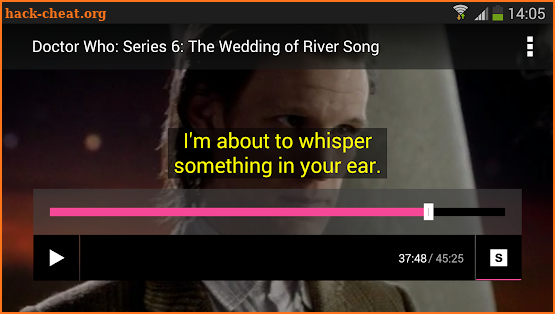 BBC Media Player screenshot