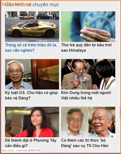 BBC Tiếng Việt screenshot