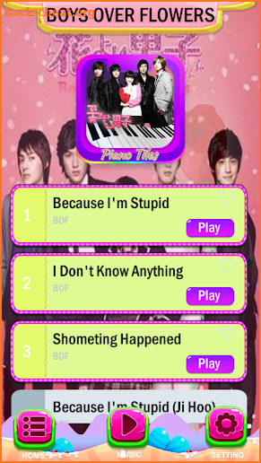 BBF K-DRAMA PIANO MAGIC TILES screenshot