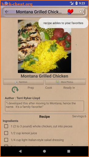 BBQ & Grilling Recipes ~ My nice recipes screenshot