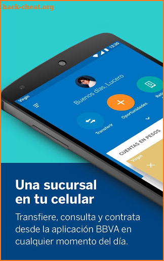 BBVA México. La nueva Banca Móvil de BBVA Bancomer screenshot