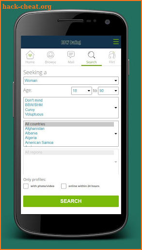 BBW Dating screenshot