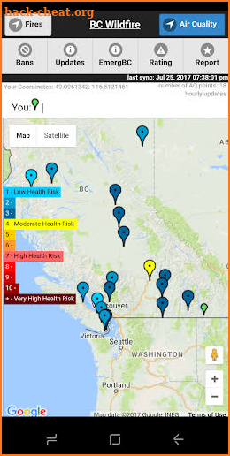 BC Wildfire screenshot