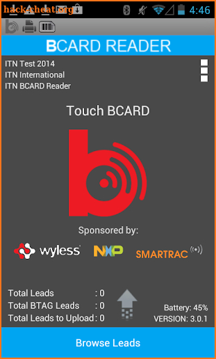 BCARD Reader screenshot