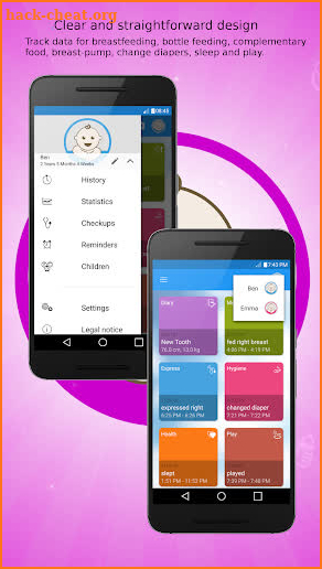 BCare - Baby Tracker and Diary screenshot