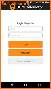 BCM Calculator screenshot