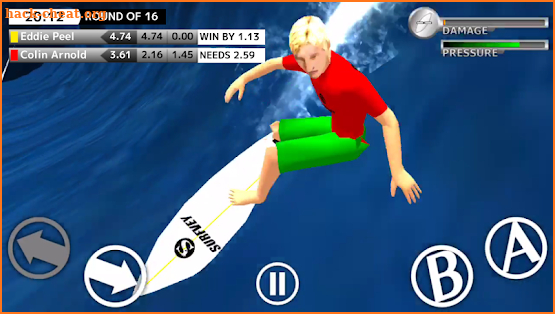 BCM Surfing Game screenshot