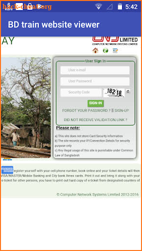 BD Railway Online Ticket Buyer & Train Tracker screenshot